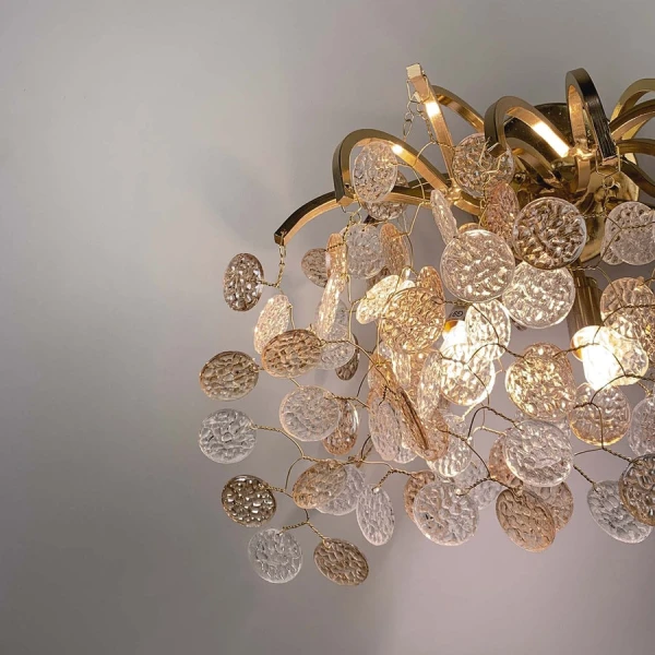 Настінний світильник (бра) Line.F Y 09 GD G9 золотий 2261_3541 - Фото 4