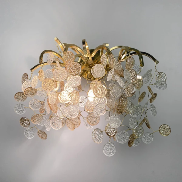 Настінний світильник (бра) Line.F Y 09 GD G9 золотий 2261_3541 - Фото 3