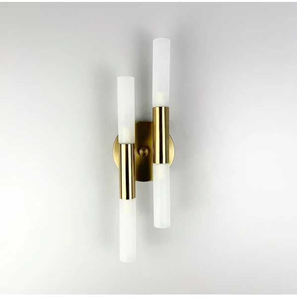 Настінний світильник (бра) Line.F YG 368 G9 латунний 1959_3001 - Фото 7