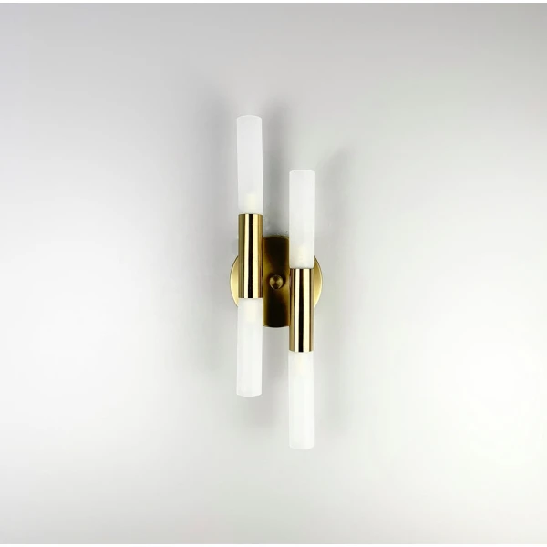 Настінний світильник (бра) Line.F YG 368 G9 латунний 1959_3001 - Фото 6