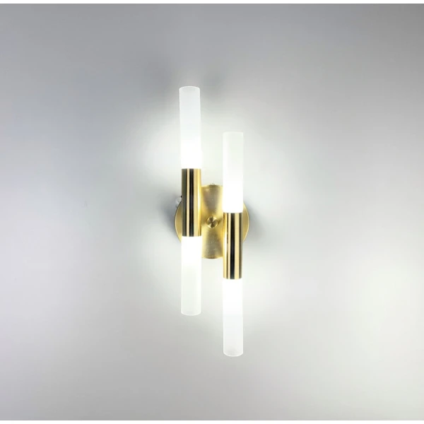 Настінний світильник (бра) Line.F YG 368 G9 латунний 1959_3001 - Фото 3