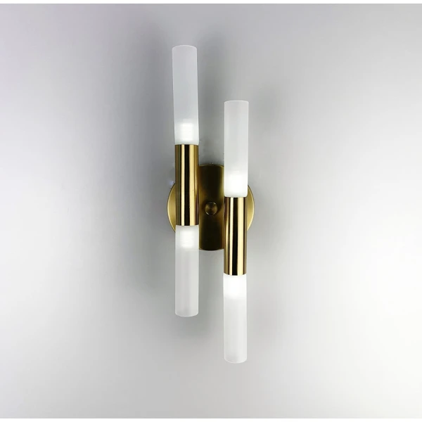 Настінний світильник (бра) Line.F YG 368 G9 латунний 1959_3001 - Фото 2