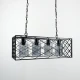 Видовжена люстра Line.F 12607 E27 чорний 1185_1857