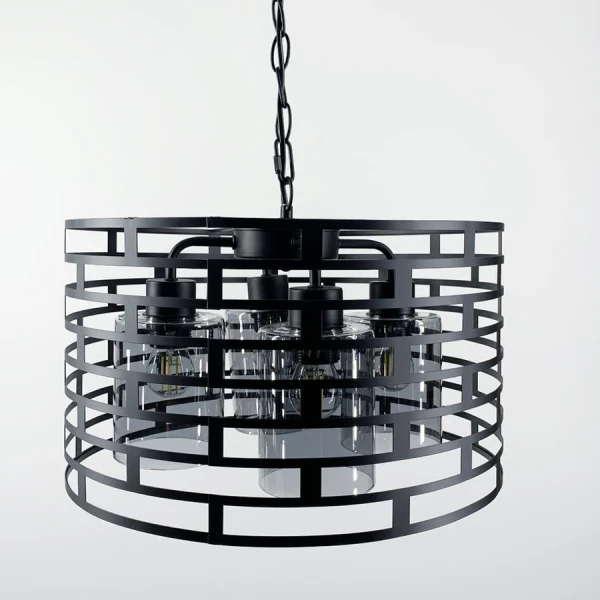 Підвісна люстра Line.F 12716 E27 чорний 1183_1853 - Фото 6