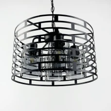 Line.F 12716 E27 чорний 1183_1853. Люстра підвісна