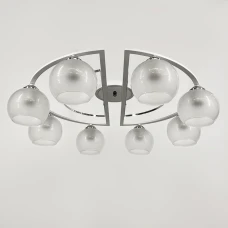 Line.F 51795 E27 білий 3841_7195. Люстра підвісна