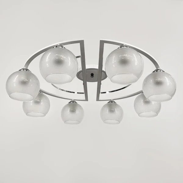 Підвісна люстра Line.F 51795 E27 білий 3841_7195 - Фото 1