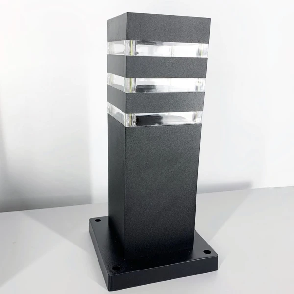 Світильник вуличний Line.F 8024 E27 чорний 848_1274 - Фото 5