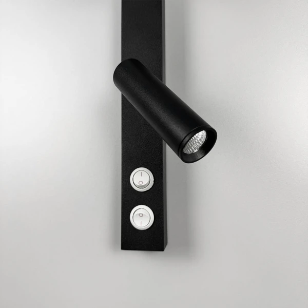 Бра спрямованого світла Line.F 9,5Вт 3000–4500–6000K чорний 3990_7356 - Фото 7