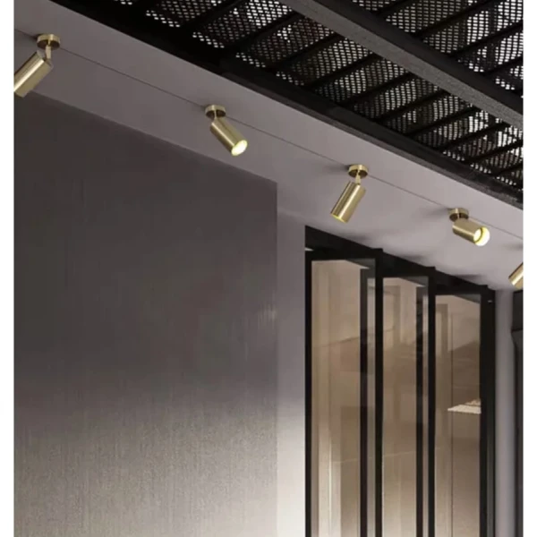 Бра спрямованого світла Line.F C 8464 E27 латунний 2358_3789 - Фото 2