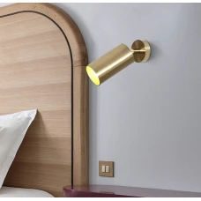 Line.F C 8464 E27 латунний 2358_3789. Настінний світильник