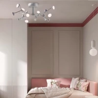 Line.F D 8001 27Вт 4000K білий 659_915. Люстра пристельова