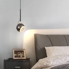 Line.F G 157/1 4Вт 3000K чорний 4097_7464. Світильник підвісний