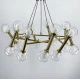 Сучасна люстра Line.F G9 латунний 590_835