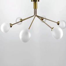 Line.F J 061 G9 латунний 2360_3791. Люстра сучасна