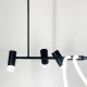 Видовжена люстра Line.F 46Вт 4000K чорний 1927_2941