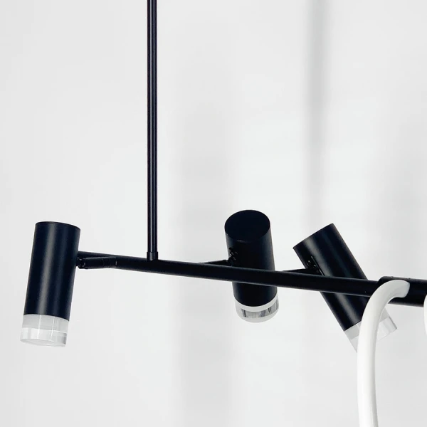 Видовжена люстра Line.F 46Вт 4000K чорний 1927_2941 - Фото 9