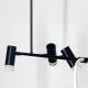 Видовжена люстра Line.F 46Вт 4000K чорний 1927_2941