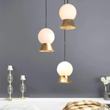 Line.F MJ 103/1 6Вт 4000K золотий 2992_6162. Світильник підвісний