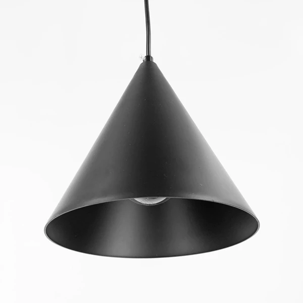 Підвісний світильник Line.F MJ 124 E27 чорний 2986_6156 - Фото 6