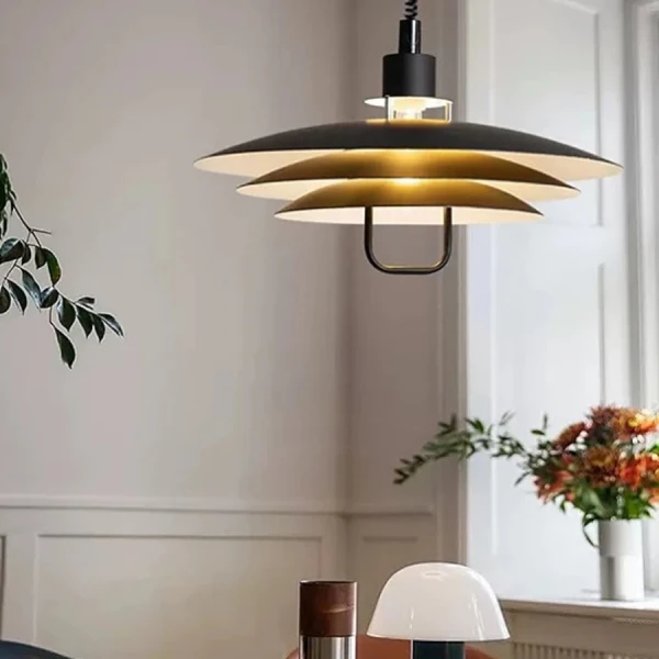 Підвісний світильник Line.F MJ 13 E27 чорний 1886_2863 - Фото 7