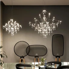 Line.F MJ 158 16Вт 4000K сірий (хром) 3171_6404. Люстра світлодіодна