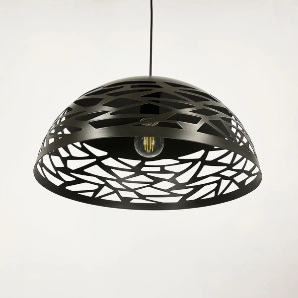 Підвісний світильник Line.F MJ 193 E27 коричневий 3699_7036 - Фото 5