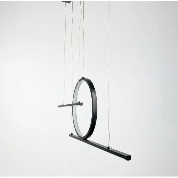 Видовжена люстра Line.F MJ 24 25Вт 3000–4500–6000K чорний 1900_2890 - Фото 12