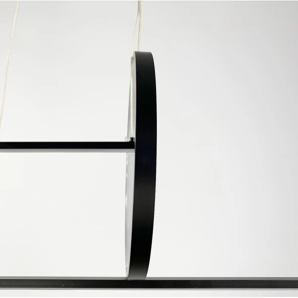 Видовжена люстра Line.F MJ 24 25Вт 3000–4500–6000K чорний 1900_2890 - Фото 6