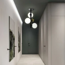 Line.F MJ 86/3 G9 чорний 2490_4929. Люстра сучасна