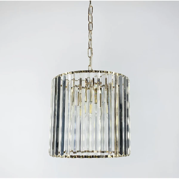 Кришталева люстра Line.F SA 39 E14 золотий 889_1326 - Фото 7