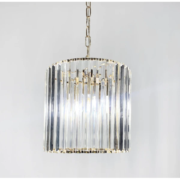 Кришталева люстра Line.F SA 39 E14 золотий 889_1326 - Фото 6