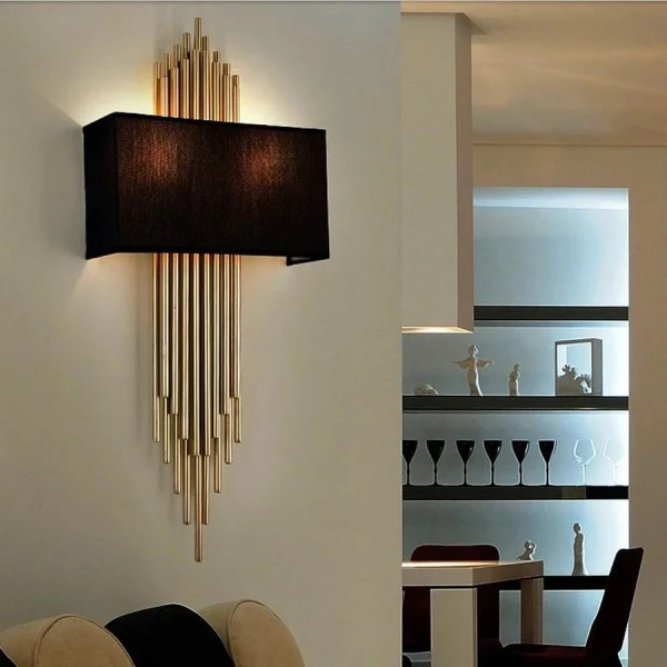 Настінний світильник (бра) Line.F WA 223 E14 золотий 1796_2731 - Фото 1