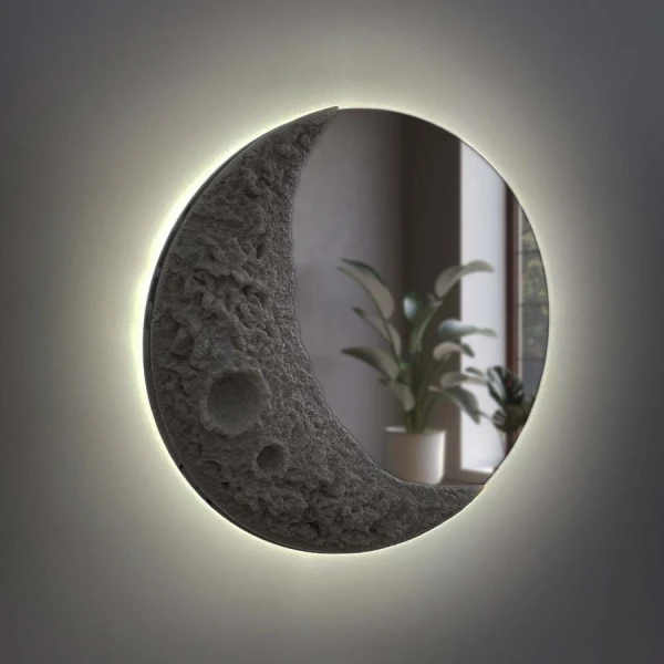 Настінний світильник (бра) Line.F W 136 13Вт 4000K сірий (хром) 3691_7028 - Фото 3