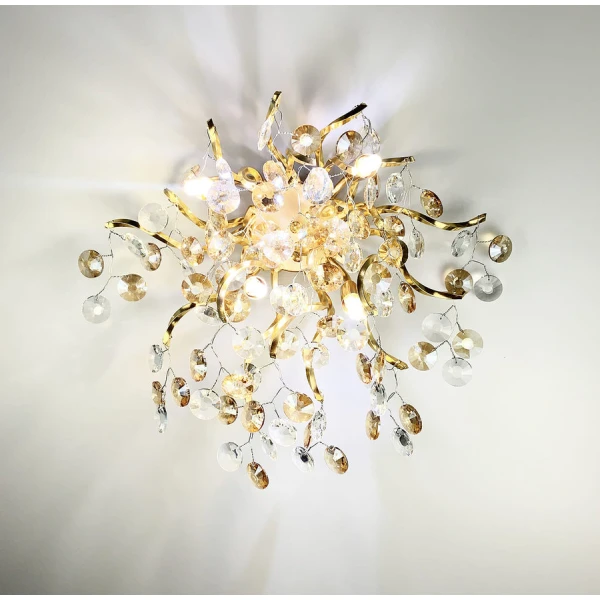 Настінний світильник (бра) Line.F G9 золотий 1307_2033 - Фото 8