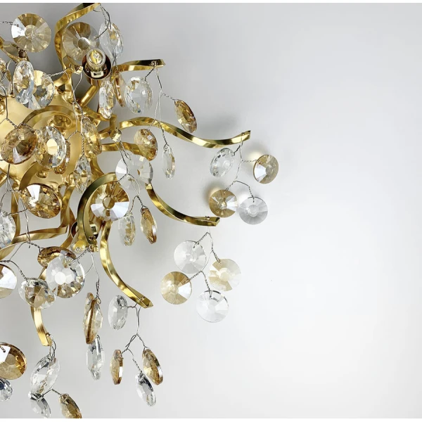 Настінний світильник (бра) Line.F G9 золотий 1307_2033 - Фото 4