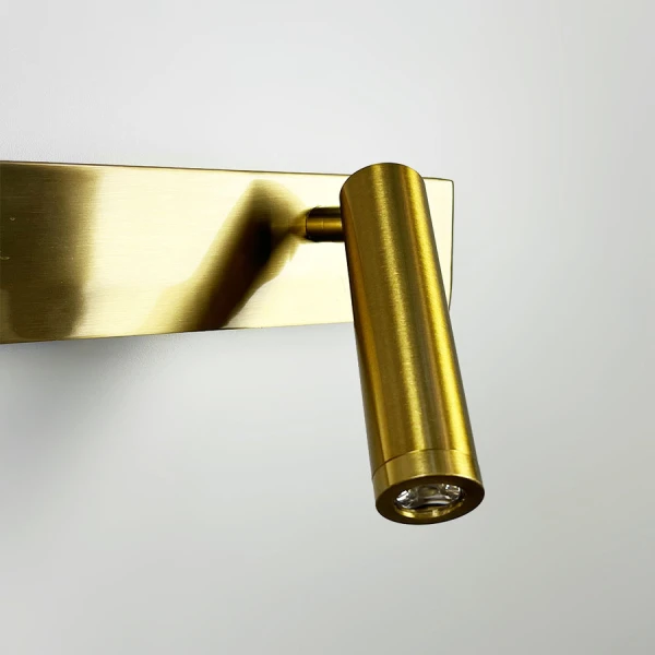 Бра спрямованого світла Line.F WJ 028/2 8Вт 4000K латунний 4068_7435 - Фото 5