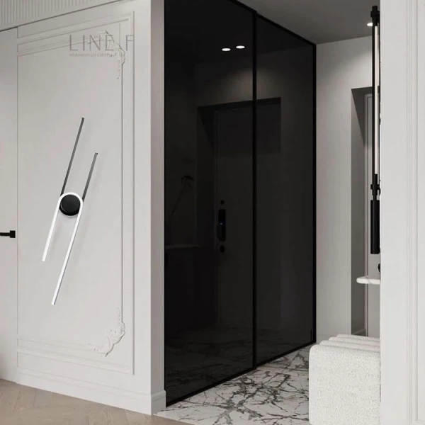 Настінний світильник (бра) Line.F 18Вт 4000K білий;чорний 2598_5678 - Фото 1