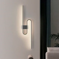 Line.F 12Вт 4000K чорний 2475_4216. Настінний світильник