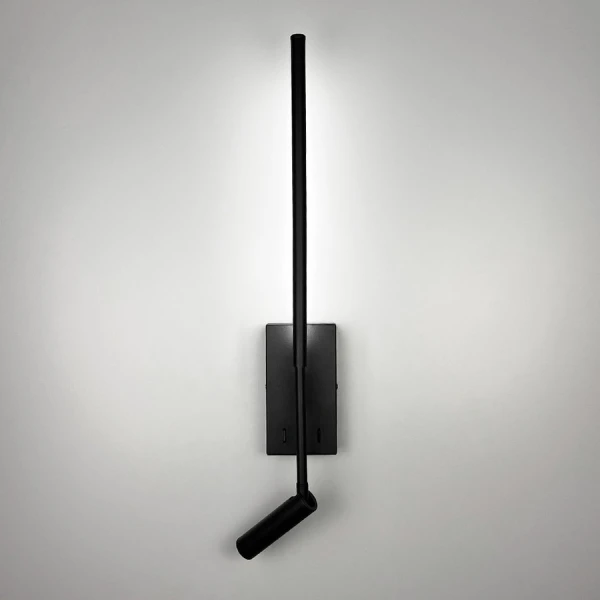 Бра лінійне Line.F WS 1G 7Вт 4000K чорний 4107_7475 - Фото 10