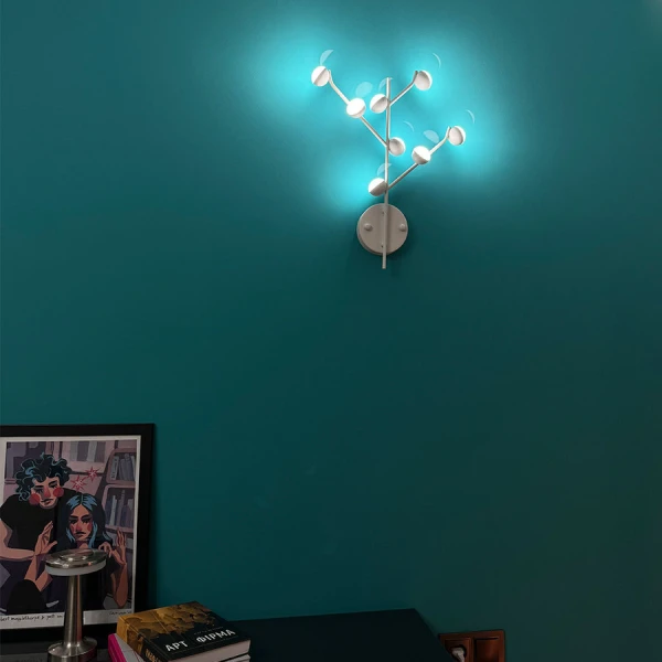 Настінний світильник (бра) Line.F SP 06 16Вт 4000K білий 641_899 - Фото 3