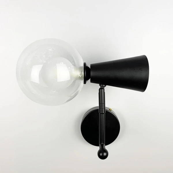 Настінний світильник (бра) Line.F YG 8006 BK G9;GU10 чорний 3358_6651 - Фото 3