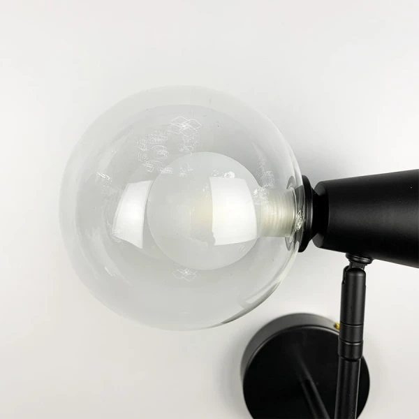 Настінний світильник (бра) Line.F YG 8006 BK G9;GU10 чорний 3358_6651 - Фото 2