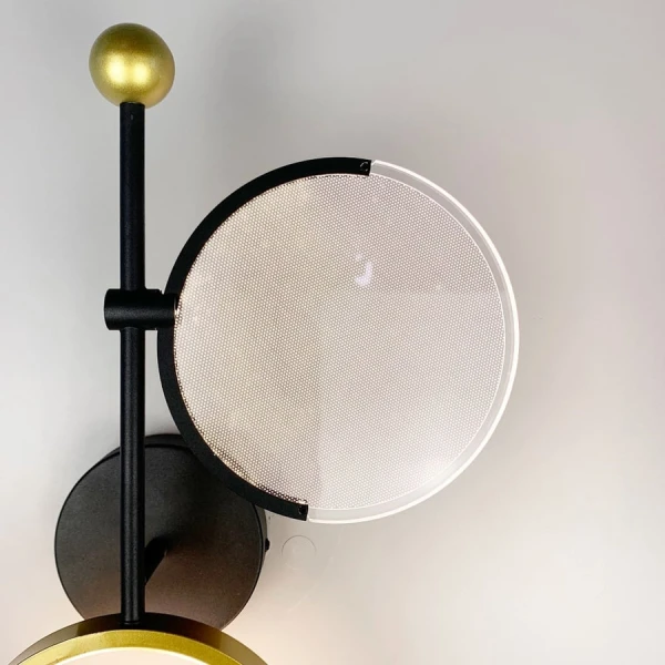 Настінний світильник (бра) Line.F YG 803 8Вт 3000–4500–6000K чорний 1850_2789 - Фото 5