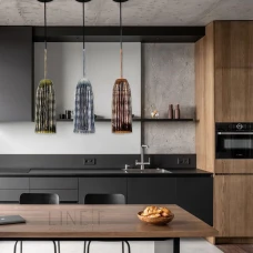 Line.F E27 чорний 1188_1862. Світильник підвісний