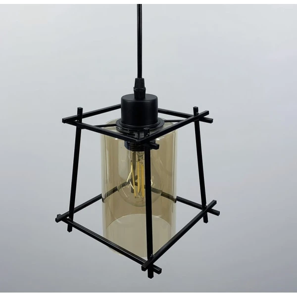 Підвісний світильник Line.F E27 чорний 1146_1782 - Фото 4