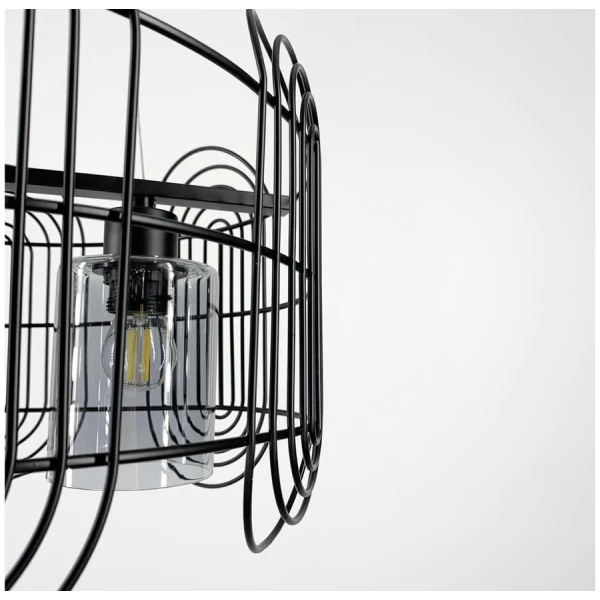 Підвісний світильник Line.F 12018 E27 чорний 842_1265 - Фото 2