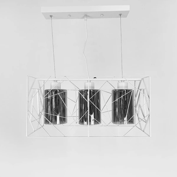 Видовжена люстра Line.F 12120 WT E27 білий 3575_6897 - Фото 1