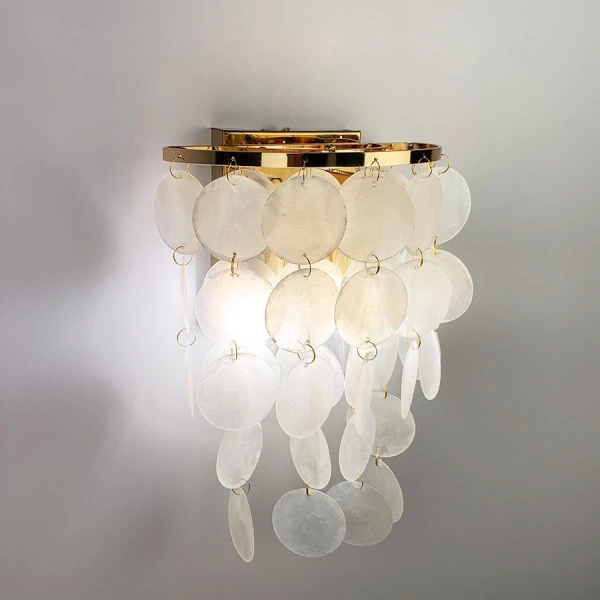 Настінний світильник (бра) Line.F 1537 GD E14 золотий 3205_6452 - Фото 7