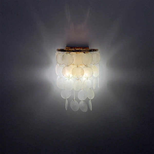 Настінний світильник (бра) Line.F 1537 GD E14 золотий 3205_6452 - Фото 4